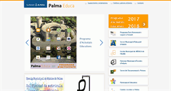 Desktop Screenshot of palmaeduca.cat